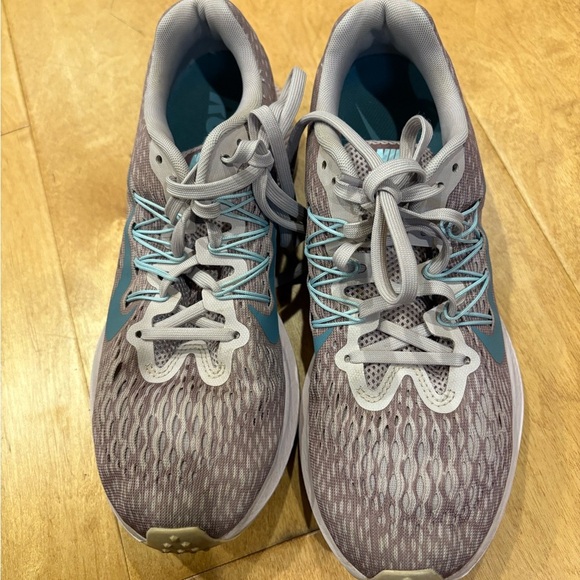 Nike Zoom Winflo 5 women’s running shoes 8.5 mauve pink - Picture 4 of 8